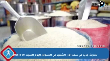 تحديث جديد في سعر الأرز الشعير في الأسواق اليوم السبت 30-8-2025